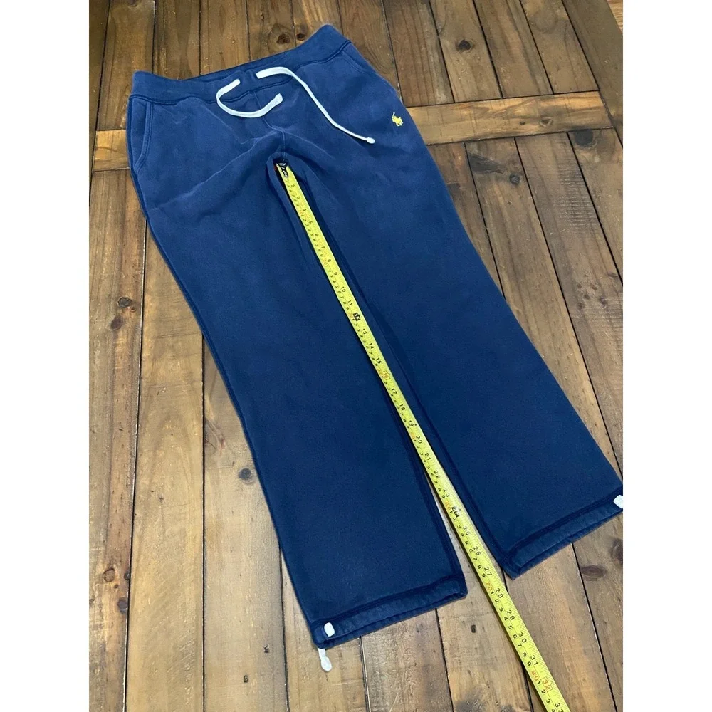 Polo Ralph Lauren Cinch Hem Sweatpants Navy Blue Men's Size M Fleece Pants